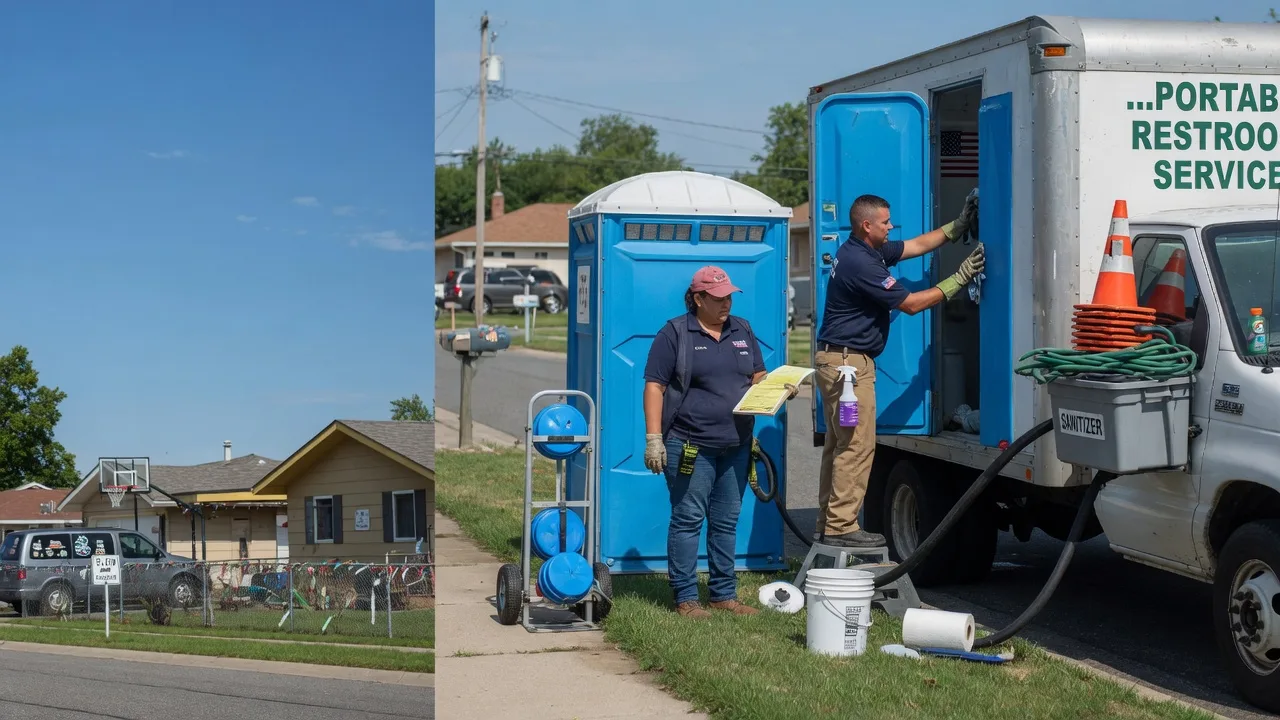 Portable Toilet Rental in Dodson, TX near me